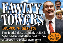 Fawlty Towers Comedy Dinner Show - 24/07/2026 — event image